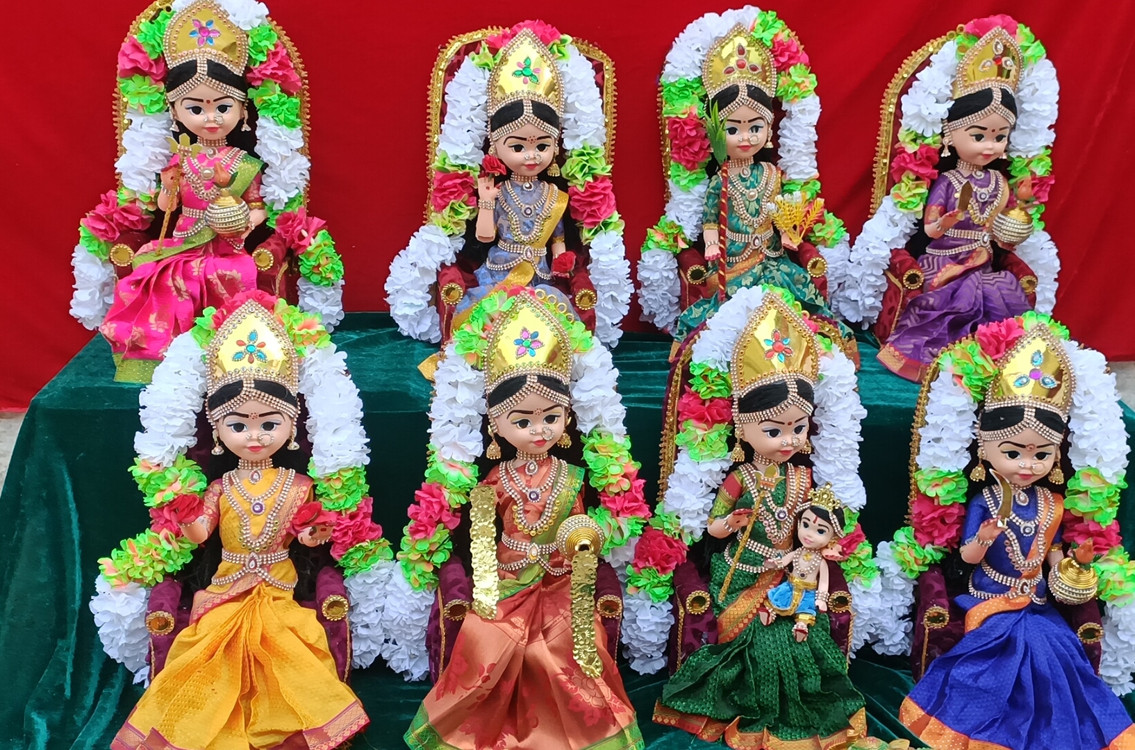 16" ashtalakshmi set