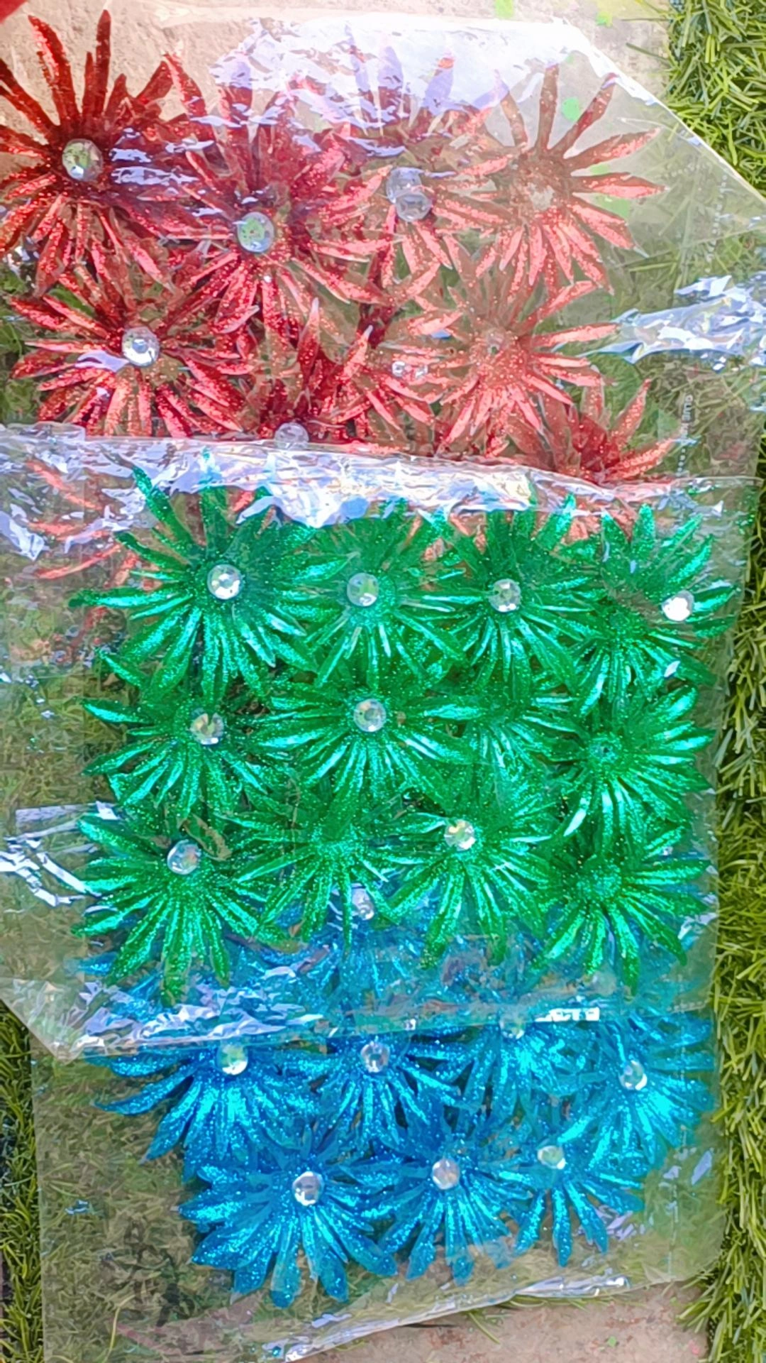 Glitter flower 