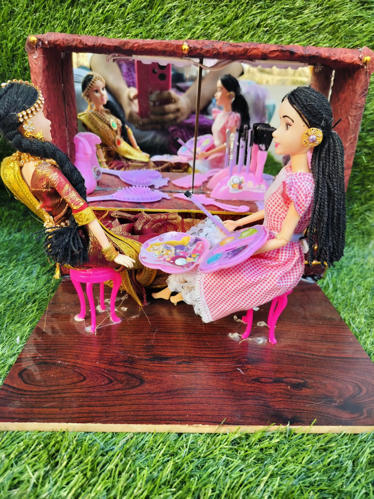 HANDCRAFTED  BRIDE GET READY PLATTER