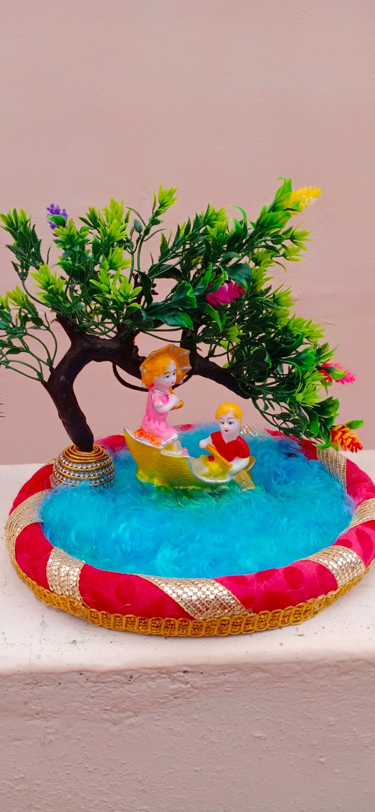 HANDCRAFTED CUTE COUPLE PLATTER