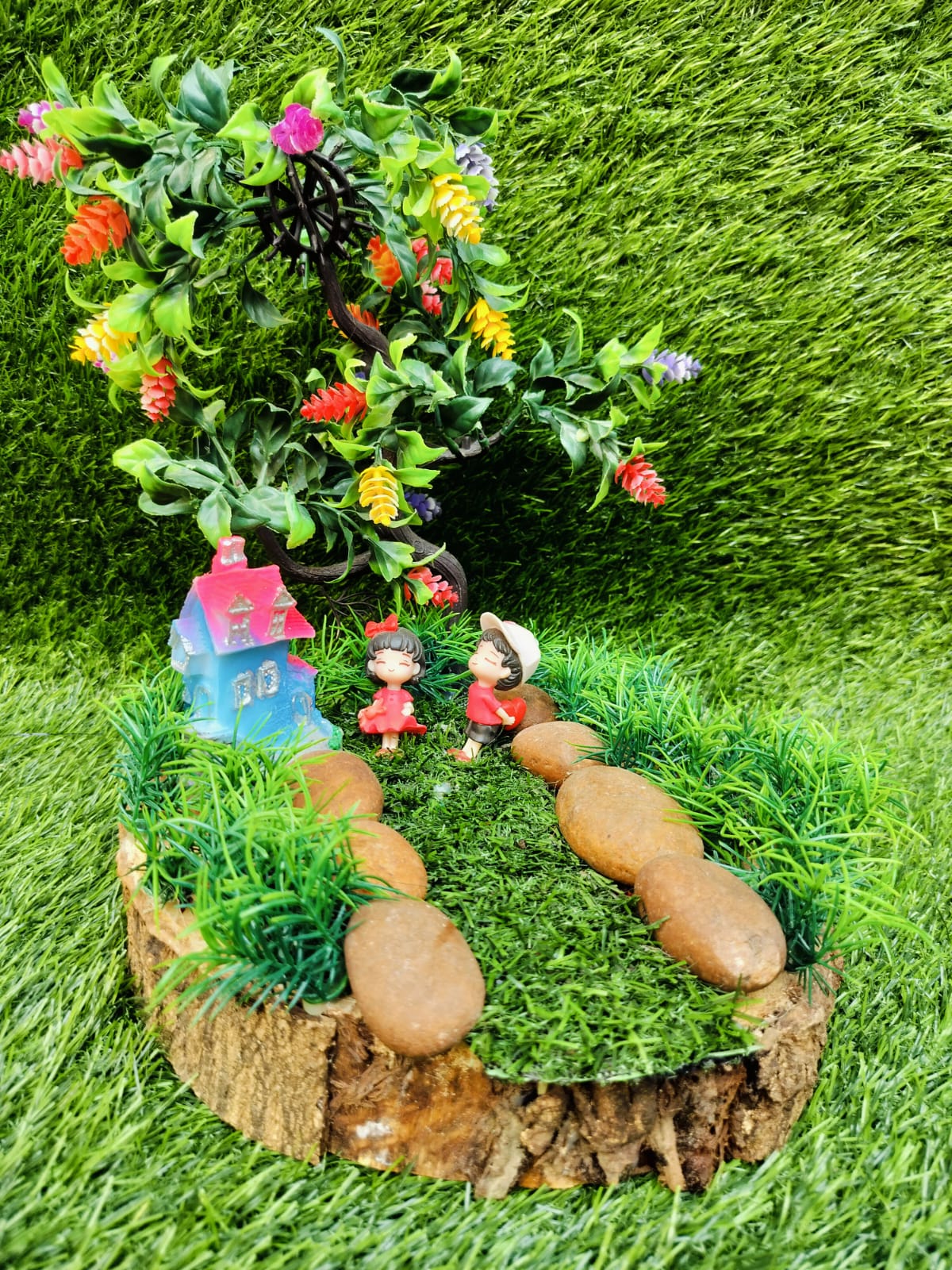 HANDCRAFTER NATURAL SCENERAY PLATTER