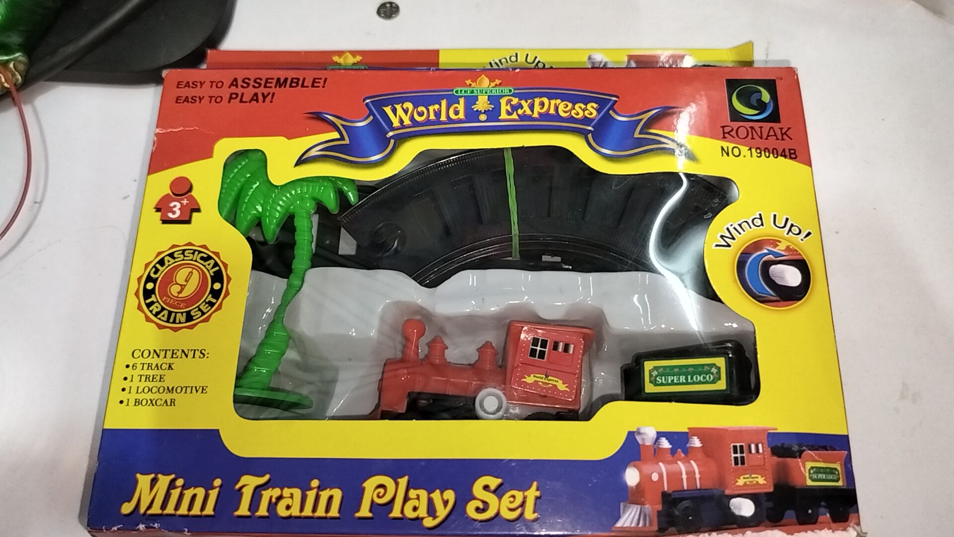 Train play set