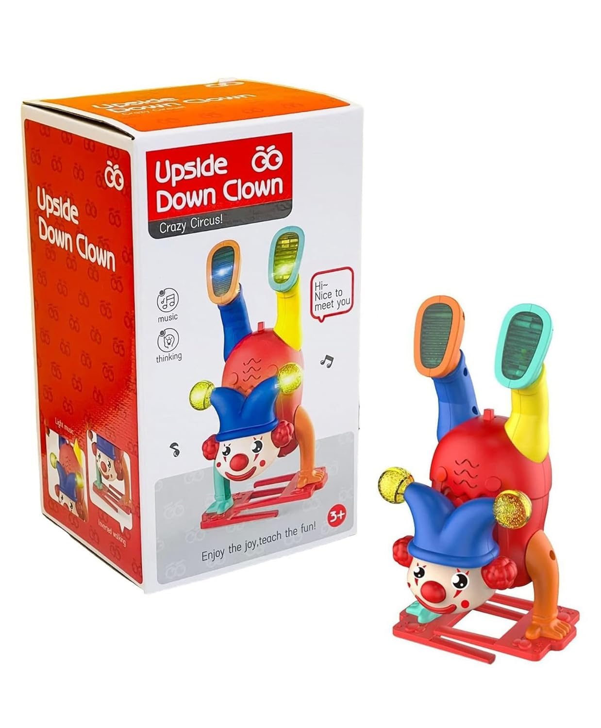 Upside down clown
