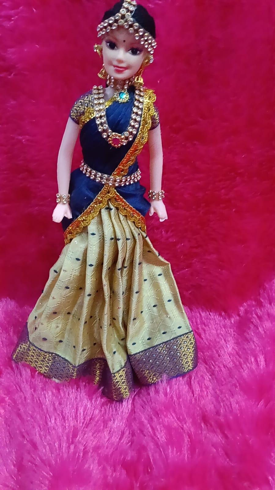 12inch half saree doll A12-SB