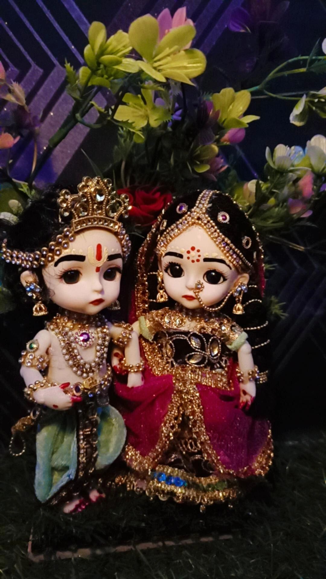 Pair of krishna Radha 