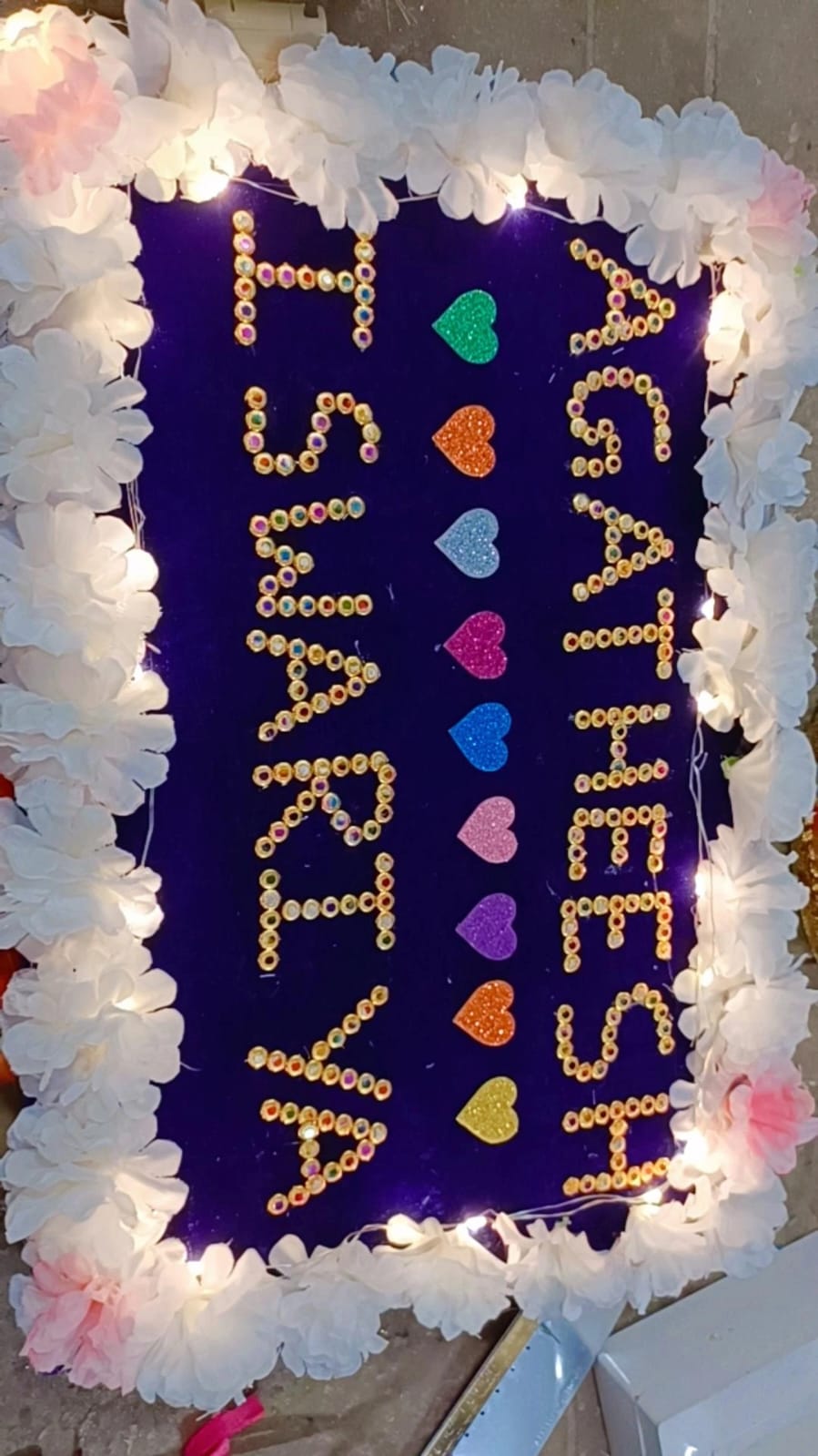 PERSONALISE WEDDING NAME PLATTER