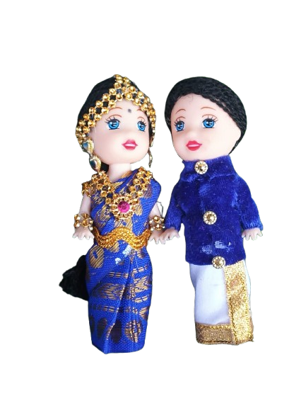 4 INCH COUPLE DOLL BV