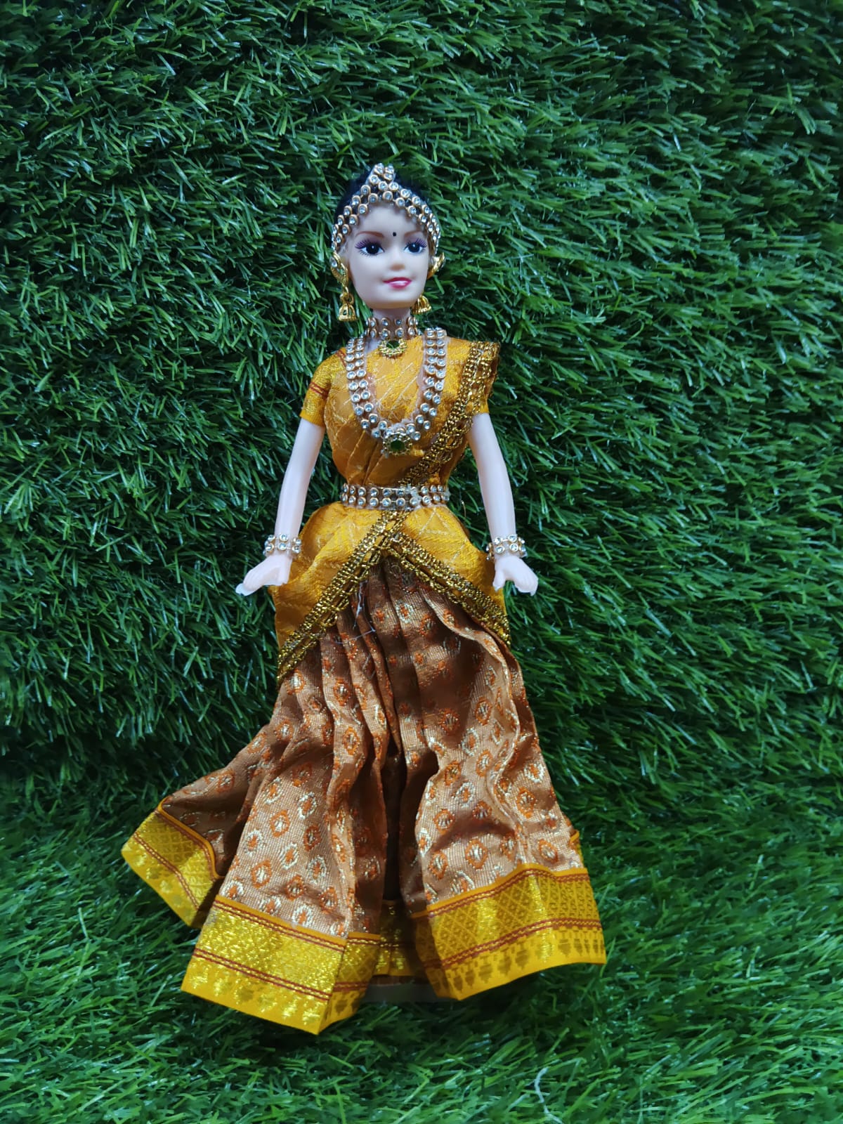 12inch half Saree doll -A12-OY