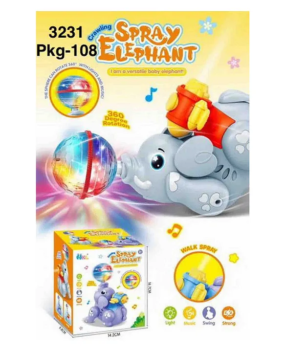 Crawling elephant 