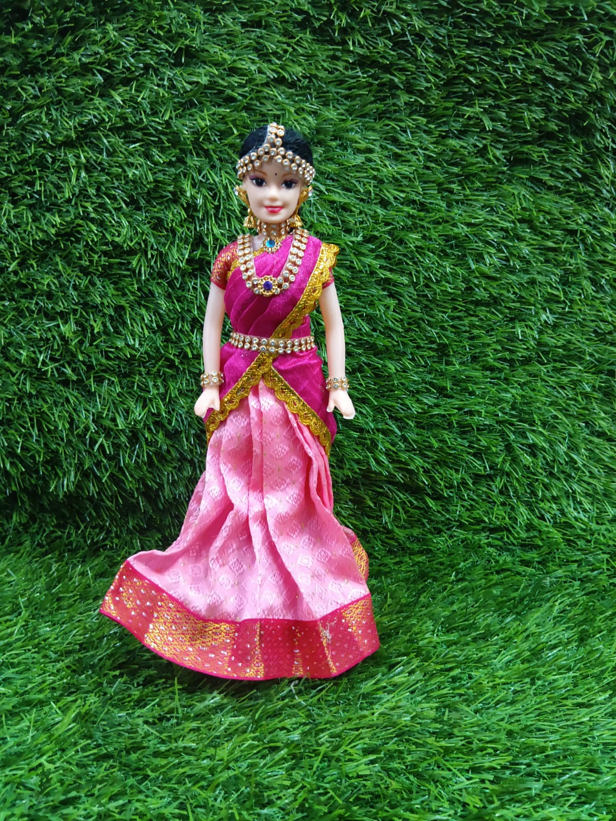 12inch half Saree doll-A12-P