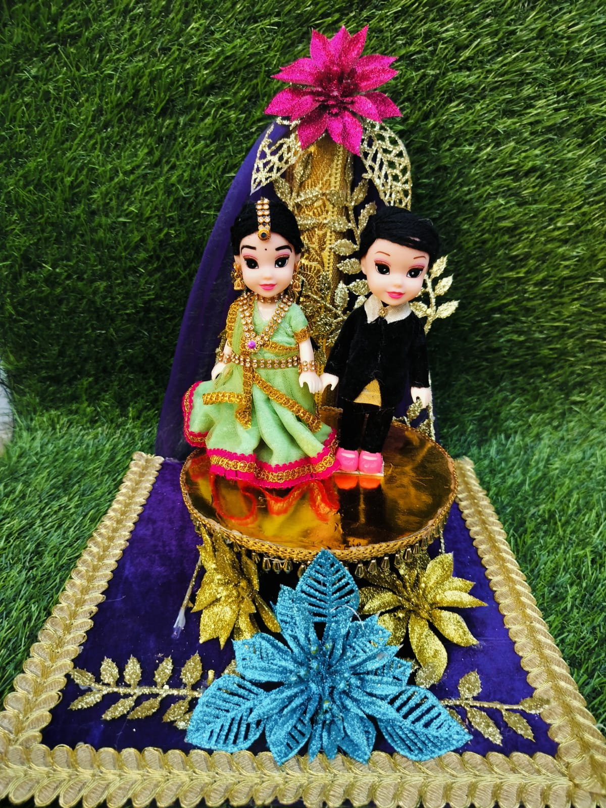 HANDCRAFTED BRIDE GROOM PLATTER