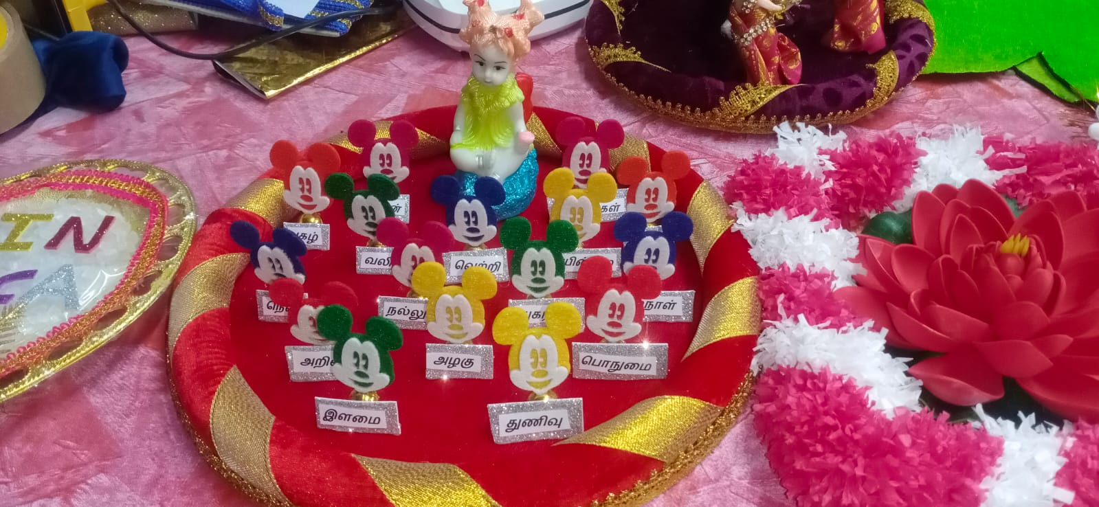 16 SELVANGAL PLATTER