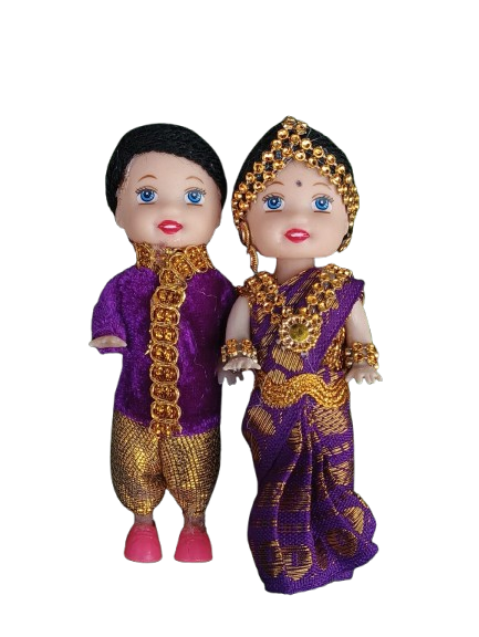 4 INCH COUPLE DOLL A0 PU1