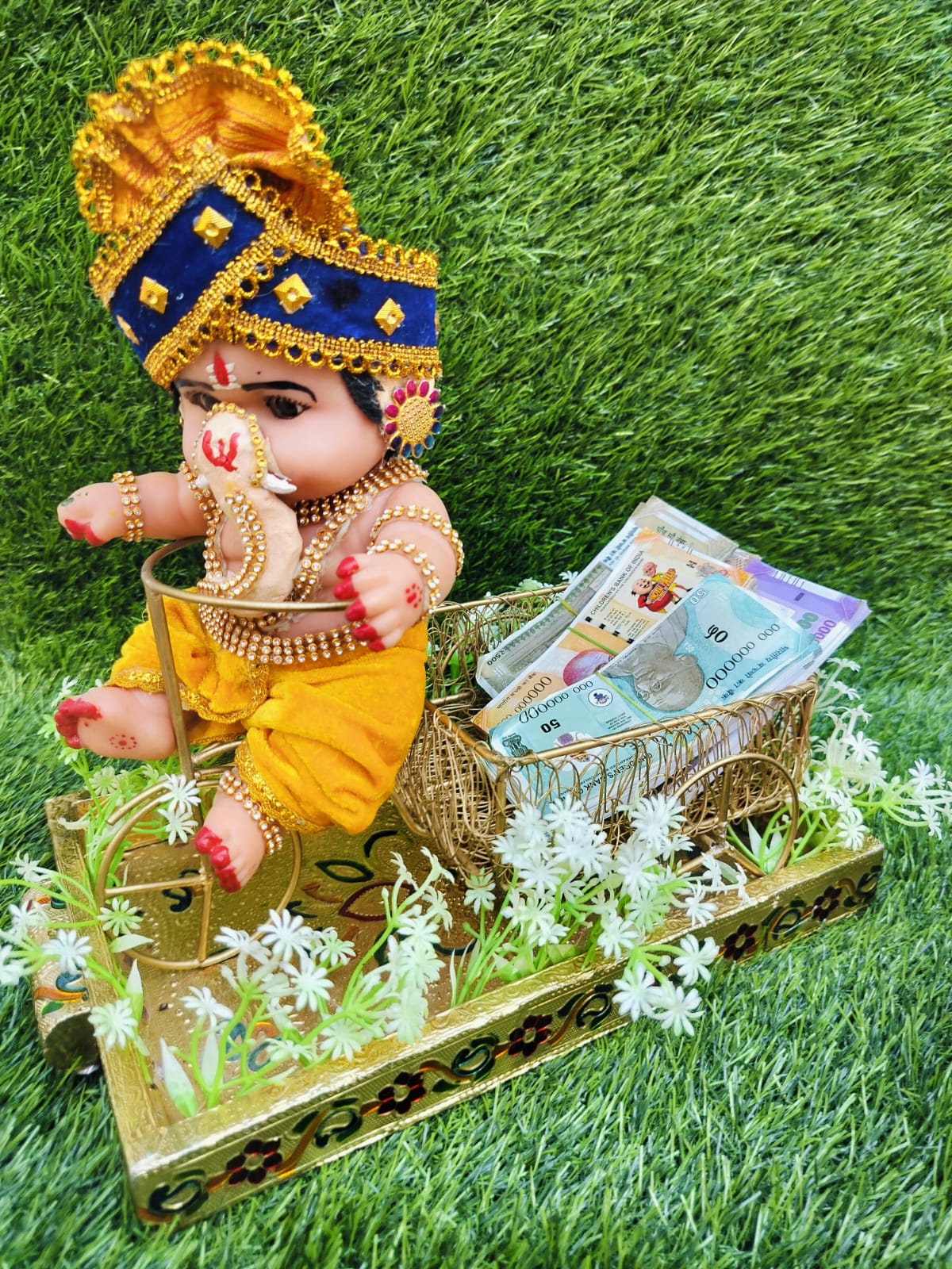 GANESHJI DECORATIVE PLATTER
