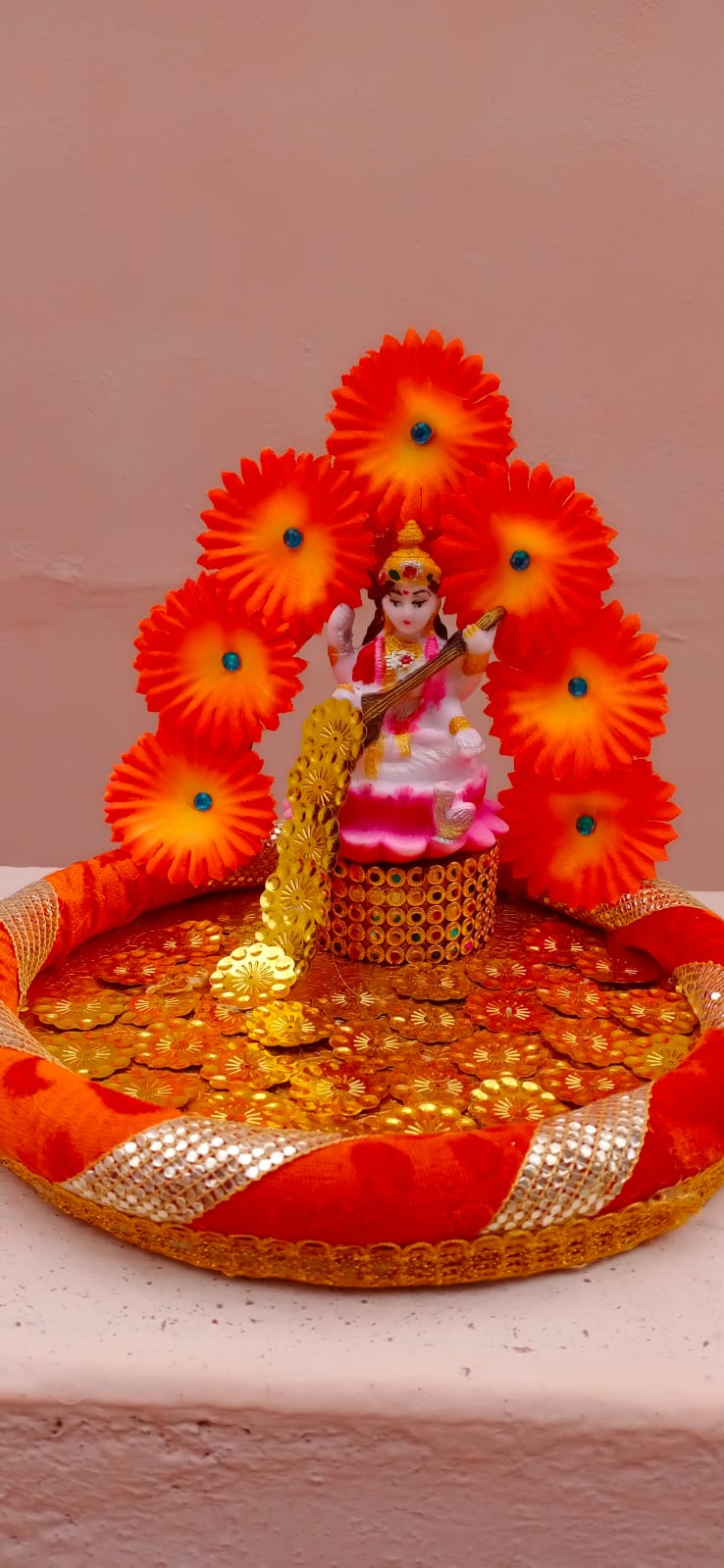 LAKSHMI DECORATIVE WEDDING PLATTER