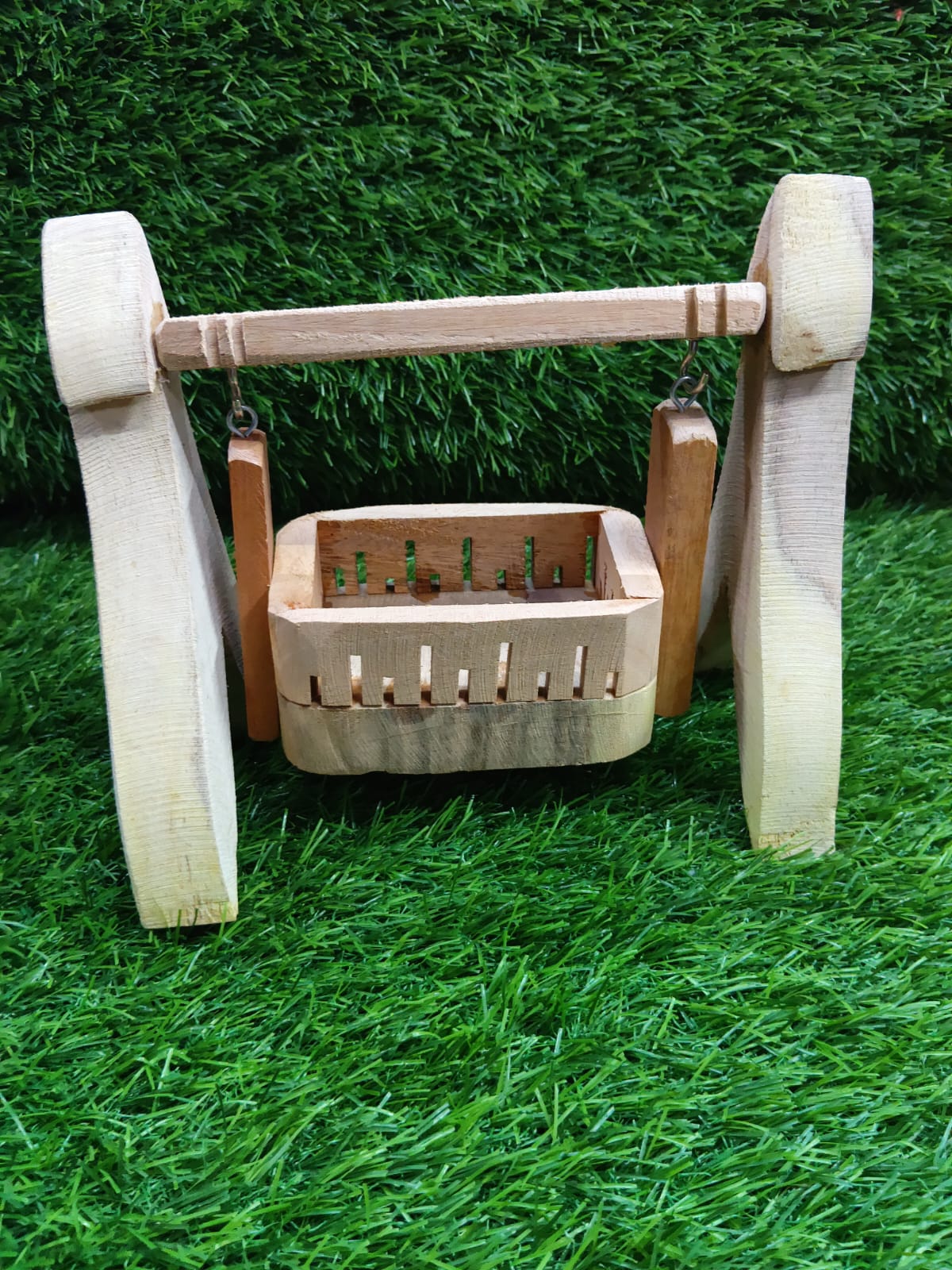 Wooden cradle 