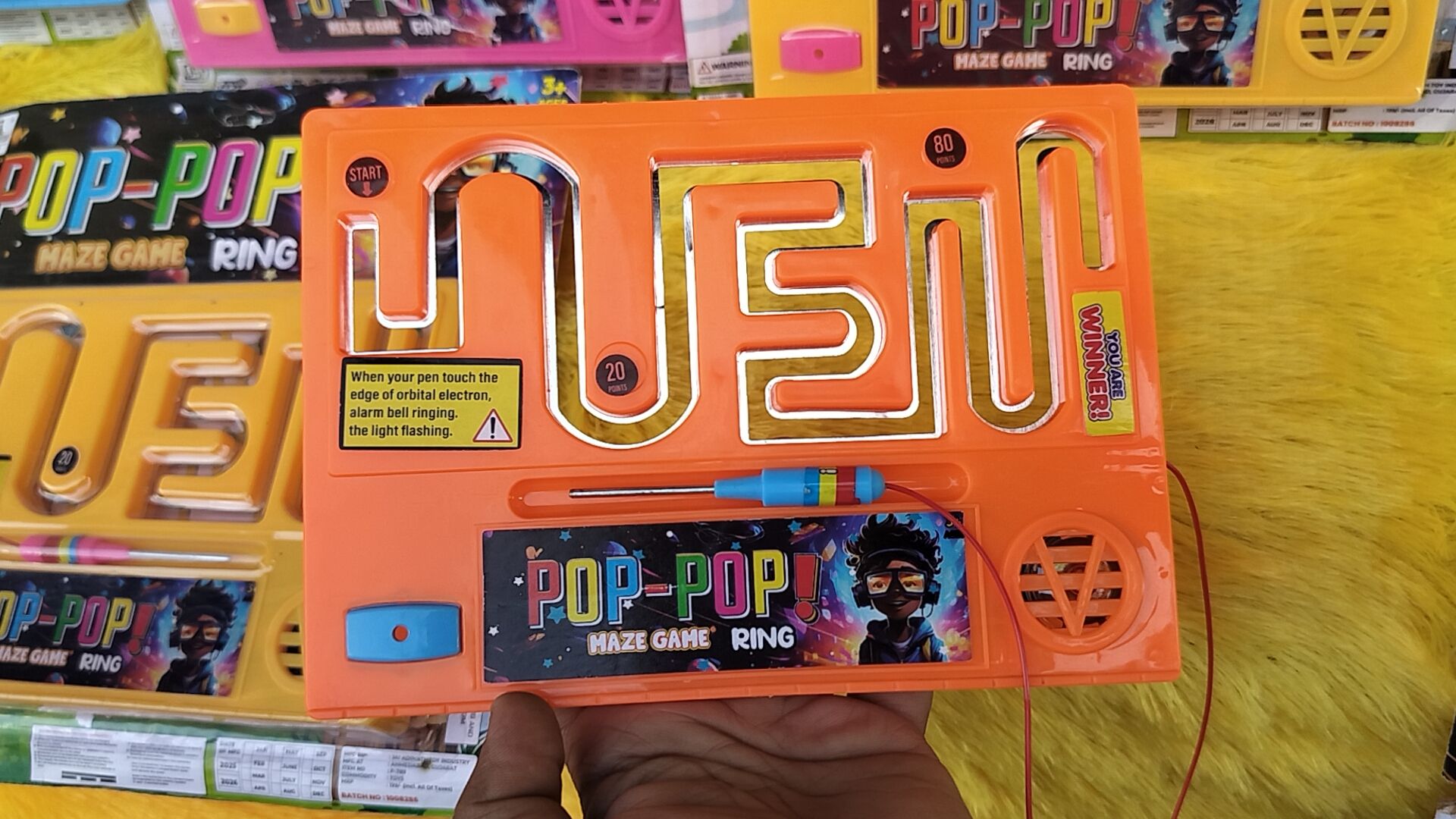 Pop pop maze