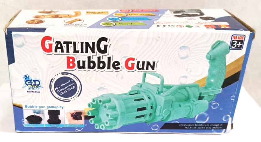 Gataling bubble gun