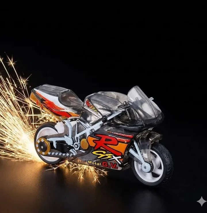 Spark bike keychain 