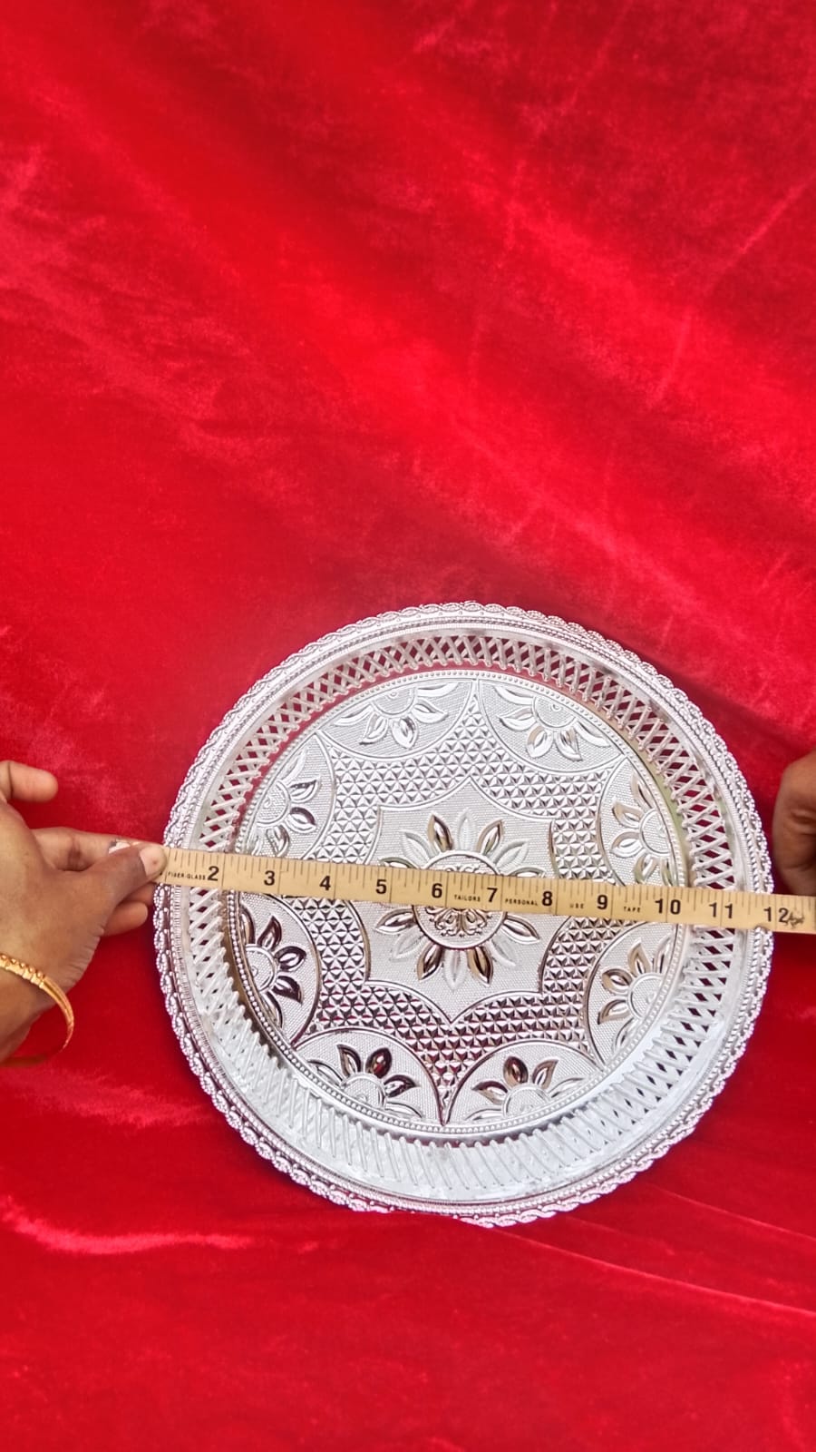 Silver small plate