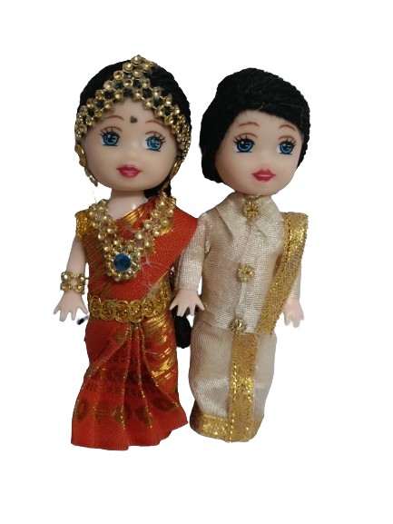 4 INCH COUPLE DOLL